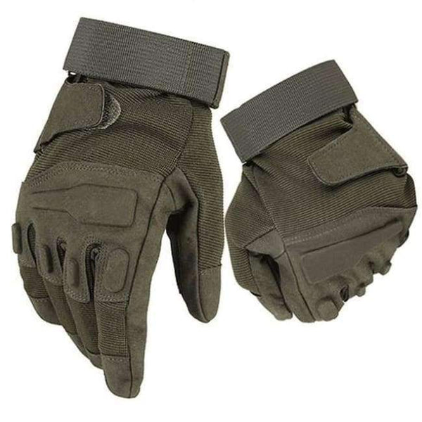 Planet Gates Green / L Tactical Gloves Military Armed Paintball Airsoft Shooting Army Motorcycel Bicycle Combat Work Full Finger Gloves for Men Women