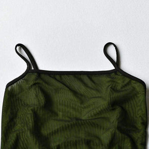 Planet Gates Green / L Transparent Sexy Rompers Womens Jumpsuit Strapless Backless Bandage Bodycon Playsuit Party Jumpsuits For Women 2018