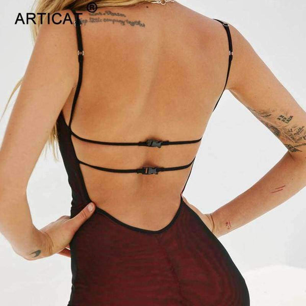 Planet Gates Green / L Transparent Sexy Rompers Womens Jumpsuit Strapless Backless Bandage Bodycon Playsuit Party Jumpsuits For Women 2018