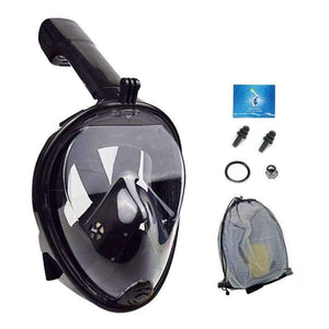 Planet Gates Green  L  XL / China Swimming Underwater Children Adult Diving Mask Full Face Spearfishing Snorkel Mask Silicone Plastic Scuba Mask