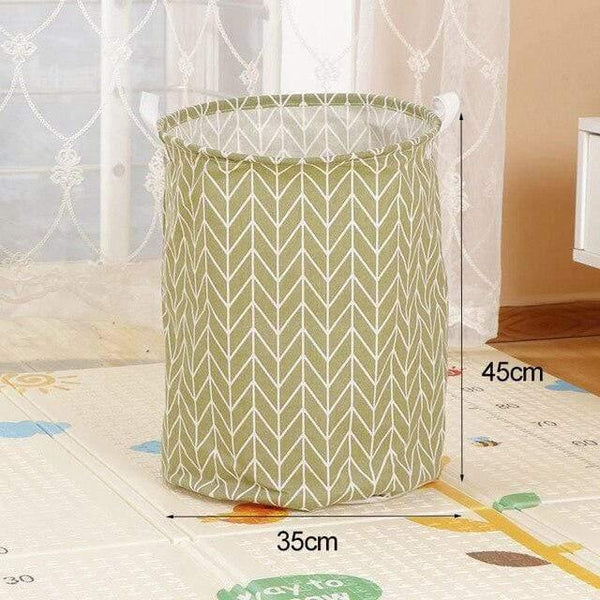 Planet Gates Green Large Laundry Basket Waterproof Dirty Clothes hamper For Toy Washing Basket Dirty Clothes Sundries Storage Baskets Box