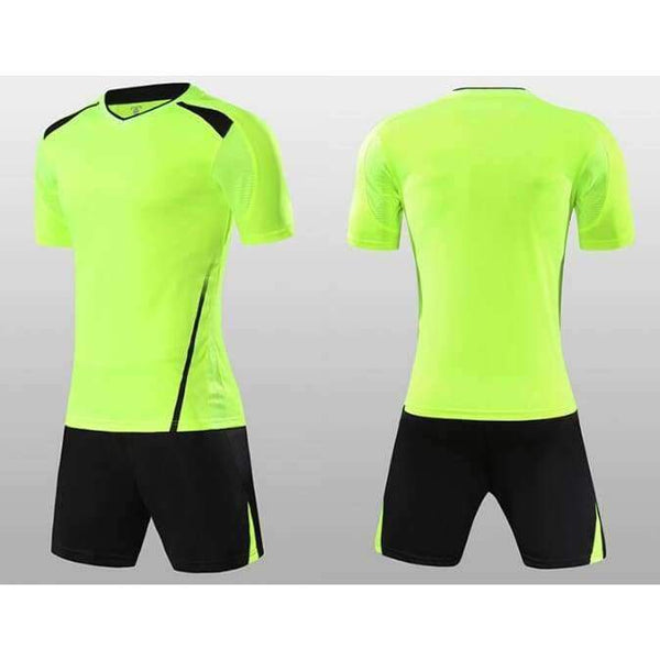 Planet Gates Green Long / Kid XS Long-Sleeved Soccer Suits Men's Version Of Adult Children's Football Training Clothing Breathable Comfortable ZQF45