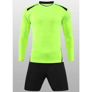 Planet Gates Green Long / Kid XS Long-Sleeved Soccer Suits Men's Version Of Adult Children's Football Training Clothing Breathable Comfortable ZQF45