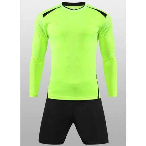 Planet Gates Green Long / Kid XS Long-Sleeved Soccer Suits Men's Version Of Adult Children's Football Training Clothing Breathable Comfortable ZQF45