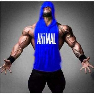 Planet Gates Green / M Animal Fitness Stringer Hoodies Muscle Shirt Bodybuilding Clothing Gyms Tank Top Mens Sporting Sleeveless T shirts