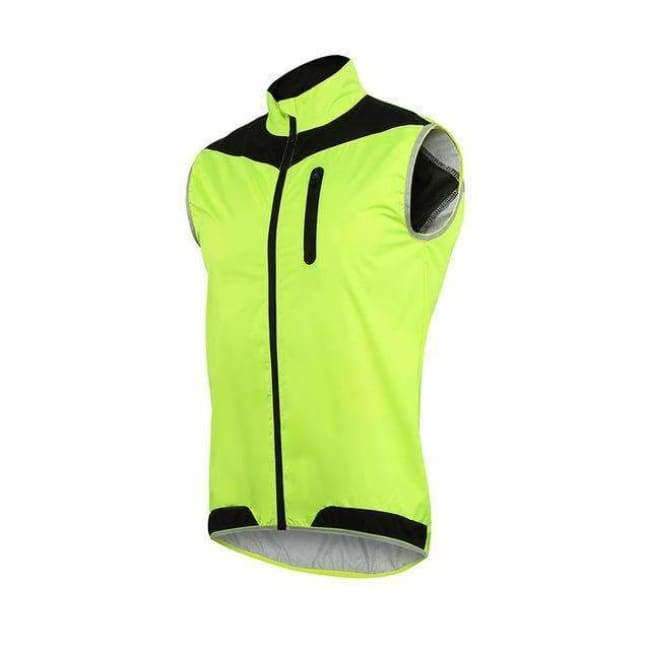 Planet Gates ARSUXEO Men Women Cycling Vest Windproof Waterproof Running Vest MTB Bike Bicycle Reflective Clothing Sleeveless Cycling Jacket