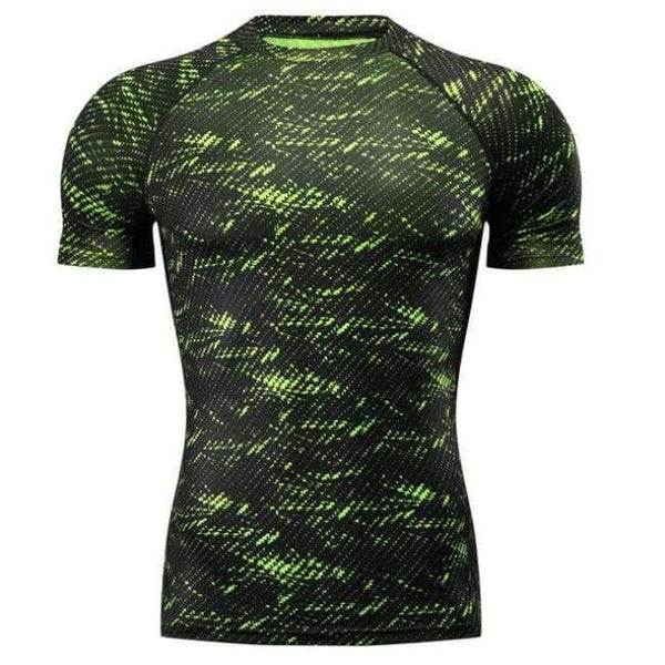 Planet Gates Green / M MMA T-Shirt Rashguard MMA Gym Tee Shirt Fighting Martial Arts Fitness Training Muay Thai T Shirt Men Homme  Jersey