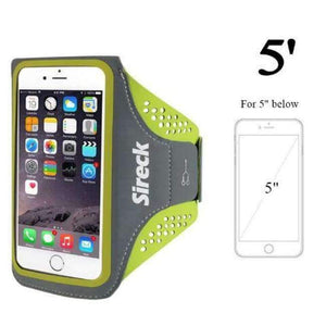 Running Bag Waterproof Sport Arm Bag 5.0'' 5.8'' Phone Case Fitness Gym Bag Jogging Arms Belt Pouch Running Accessories