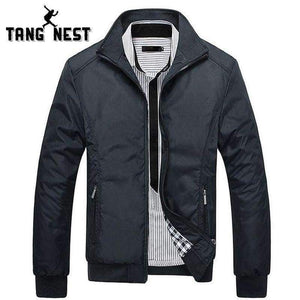 Planet Gates Green / M TANGNEST Men's Jackets 2018 Men's New Casual Jacket High Quality Spring Regular Slim Jacket Coat For Male Wholesale MWJ682