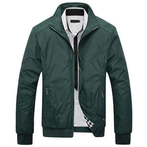 Planet Gates Green / M TANGNEST Men's Jackets 2018 Men's New Casual Jacket High Quality Spring Regular Slim Jacket Coat For Male Wholesale MWJ682