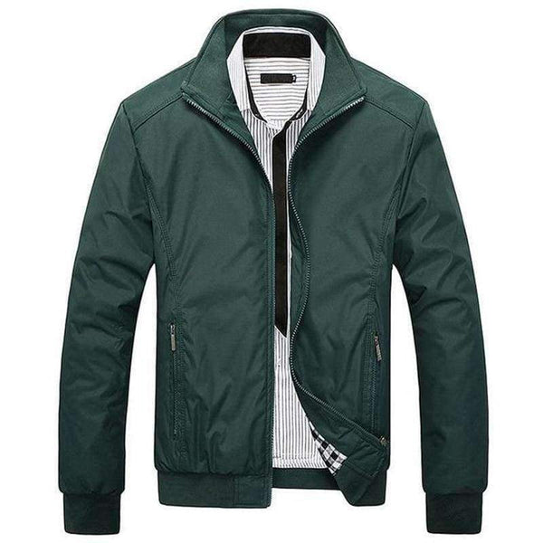 Planet Gates Green / M TANGNEST Men's Jackets 2018 Men's New Casual Jacket High Quality Spring Regular Slim Jacket Coat For Male Wholesale MWJ682