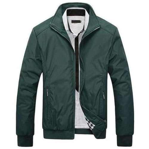 Planet Gates Green / M TANGNEST Men's Jackets 2018 Men's New Casual Jacket High Quality Spring Regular Slim Jacket Coat For Male Wholesale MWJ682