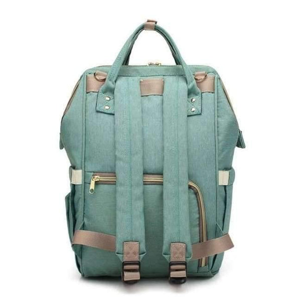 Planet Gates Green Maternity Nappy Bag Large Capacity Infant Baby Travel Backpack Bottles Storage Nipple Nursing Bags for Baby Care T0567