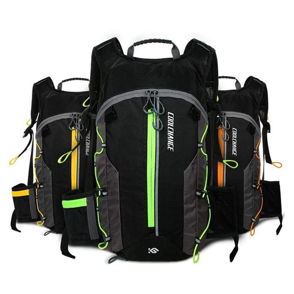 Planet Gates Green Men Women 10L Waterproof Cycling Backpack Outdoor Night Reflective Mountain Road Bike Shoulder Bag
