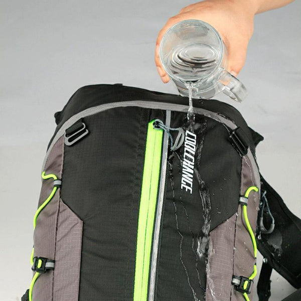 Planet Gates Green Men Women 10L Waterproof Cycling Backpack Outdoor Night Reflective Mountain Road Bike Shoulder Bag