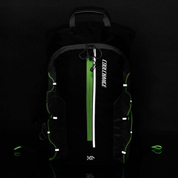 Planet Gates Green Men Women 10L Waterproof Cycling Backpack Outdoor Night Reflective Mountain Road Bike Shoulder Bag