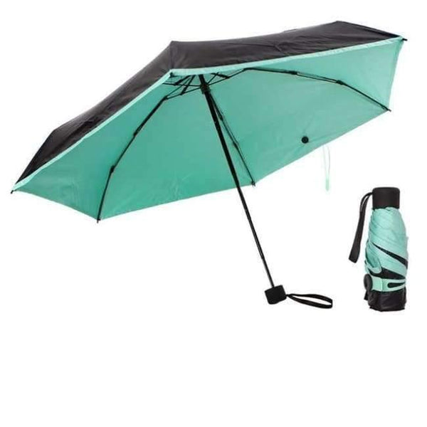 Planet Gates Green Mini Pocket Women Umbrellas Parasol Folding Male Umbrella Rain Women Anti UV Guarda Chuva sombrinha sun paraguas parapluie