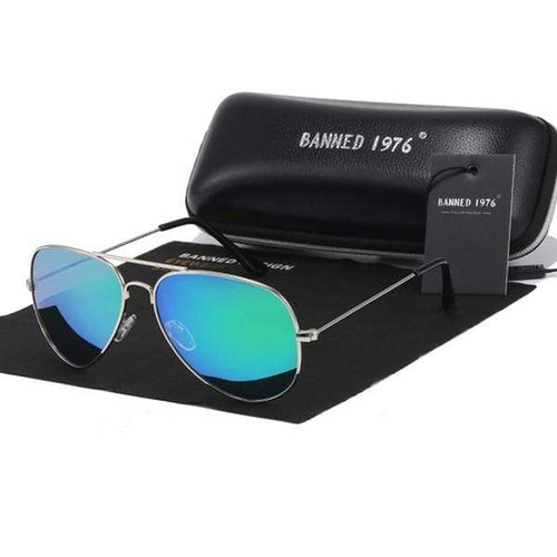 Planet Gates green mirror A2 Classic HD Polarized Metal frame Aviation Sunglasses Designer Women Men Feminin Brand Name Oculos Vintage Glasses