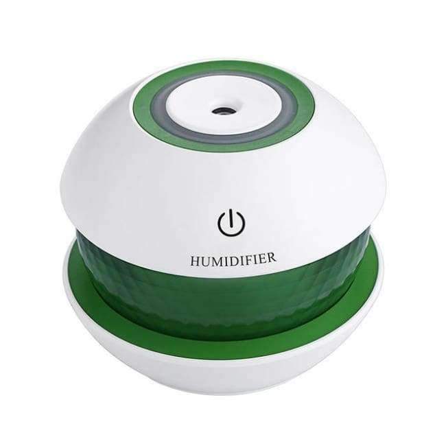 Planet Gates Green New Ultrasonic Air Humidifier USB Humidificador with Aroma Lamp Home Appliances Aroma Essential Oil Diffusers Mist Maker Fogger