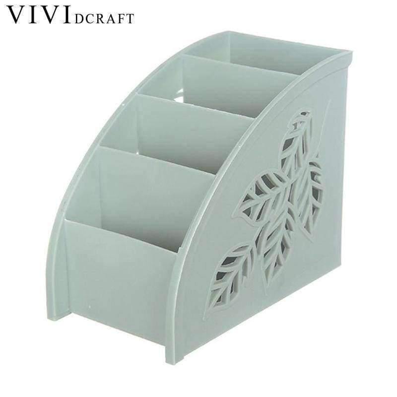 Planet Gates green Office Supplies Desk Accessories Hollow Pen Pencil Holder Desk Organizer Case Plastic Storage Box for Office Desk Pen Stand