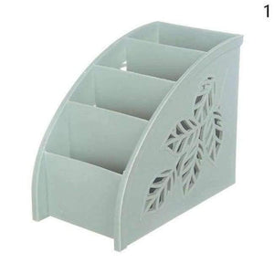 Planet Gates green Office Supplies Desk Accessories Hollow Pen Pencil Holder Desk Organizer Case Plastic Storage Box for Office Desk Pen Stand