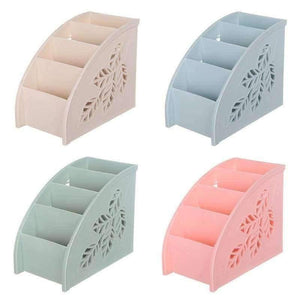 Planet Gates green Office Supplies Desk Accessories Hollow Pen Pencil Holder Desk Organizer Case Plastic Storage Box for Office Desk Pen Stand