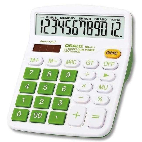 Planet Gates Green OSALO New Mini Calculadora Cientifica Handheld Mini Calculator Office Electronic Calculator Calculatrice for Financeira School