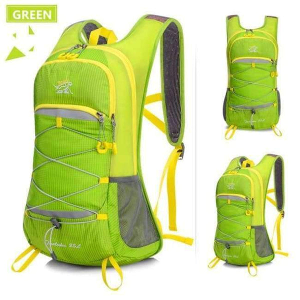 Planet Gates green / Other Riding Cycling Backpack 25L Waterproof Camping Backpacks  Nylon Sports Bag For Bicycle Light Men Women Travel Bags WX026