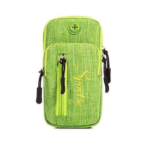 Planet Gates Green Outdoor arm bag Gym Sports Armbands Running Phone holder case arm/wirst bag for iPhone 6/6s/7plus/8/X s8/s9 plus