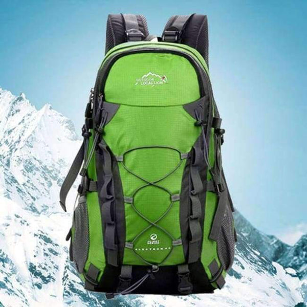 Planet Gates Green Outdoor Sports Bag 40L Mountaineering Backpack Functional Men Women Bag Bolsas Femininas Hiking traveling Bag