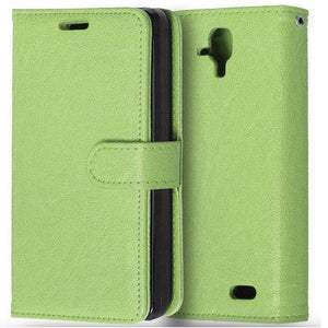 Planet Gates Green Phone Bag For Lenovo A 536 Skin Wallet Book Style Stand PU Leather Cover Flip Case For Lenovo A536 With Card Holder&Phone Frame