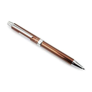 Planet Gates Green PILOT 2+1 Evolt 2 Color 0.7 mm Multi Ballpoint Pen (Black & Red) + 0.5 mm Pencil Metal Writing Supplies