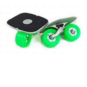 Planet Gates Green Portable Drift Board For Freeline Roller Road Driftboard Skates Anti-skid Skate board Skateboard Sports patines 4 ruedas