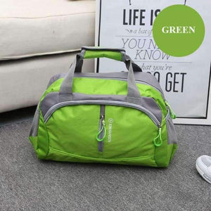 Planet Gates Green Professional Nylon Waterproof Sports Gym Bag women Men for the gym Fitness Training Shoulder handbags Bag yoga Bag Luggage
