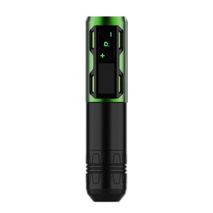 Planet Gates green Professional Wireless Tattoo Pen Machine Battery with Portable Power Brushless Motor Digital LED Display For Body Art