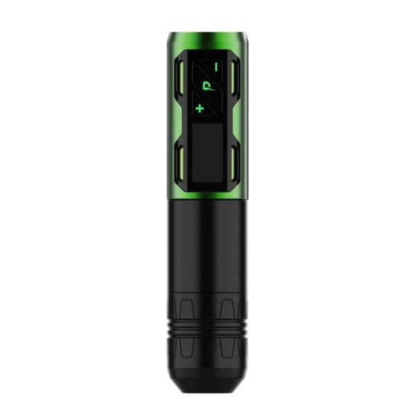Planet Gates green Professional Wireless Tattoo Pen Machine Battery with Portable Power Brushless Motor Digital LED Display For Body Art
