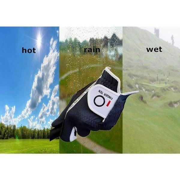 Planet Gates Green-Right Hand Rh / Small--23 / China Golf Gloves Left Hand Right Lh Rh 1 Pc Rain Grip Hot Wet Breathable Gloves Black Gray Green 3 Colors S M L ML XL Finger Ten