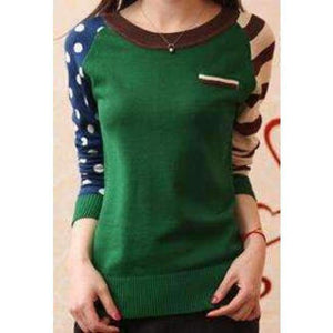 Planet Gates Green / S Candy Color New O-Neck Autumn Women Sweater Long Sleeve Pullovers Knitting Casual Sweaters pull femme sudaderas jumper