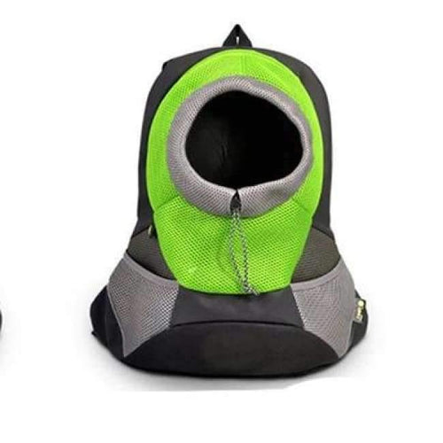Planet Gates Green / S Pet Dog Carrier Pet Backpack Bag Portable Travel Bag Pet Dog Front Bag Mesh Backpack Head Out Double Shoulder