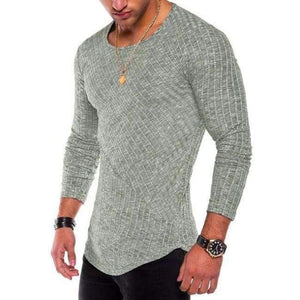 Planet Gates Green / S Plus Size S-4XL Slim Fit Sweater Men 2018 Spring Autumn Thin O-Neck Knitted Pullover Men Casual Solid Mens Sweaters Pull Homme