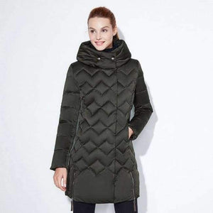 Planet Gates green / S Winter jacket women Thin short parka Hood coats luxury outerwear Argyle jacket female over solid winter coats 2018