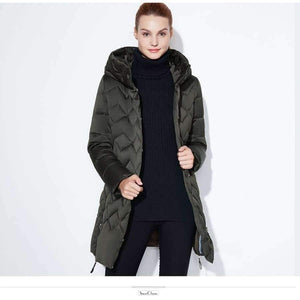 Planet Gates green / S Winter jacket women Thin short parka Hood coats luxury outerwear Argyle jacket female over solid winter coats 2018