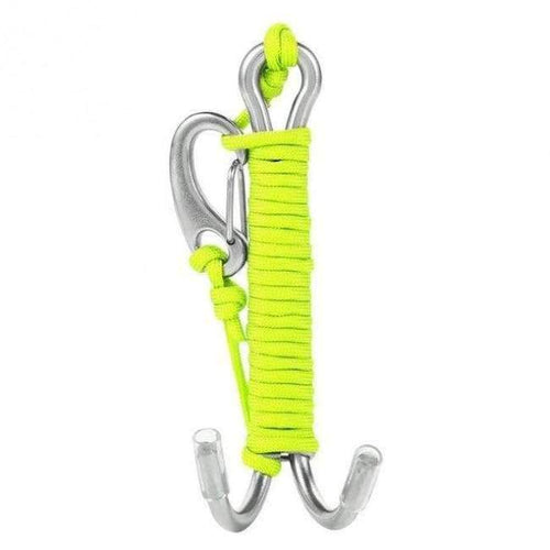 Planet Gates Green Scuba Diving Dive Reef Hook High Strength Diving Reef Hook Diving Accessory for Drift Swiming Underwater Sport