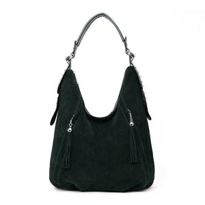 Women Handbag Faux Suede Leather Women Shoulder Bags Designer Women Shoulder Bags