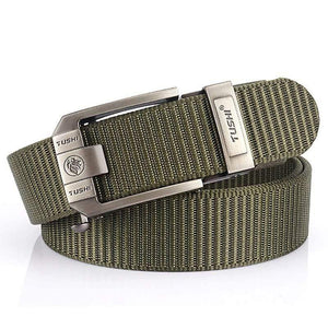 Tactical Belt Nylon Military Army Belt Outdoor Metal Buckle Police Heavy Duty Men's Training Hunting Belt