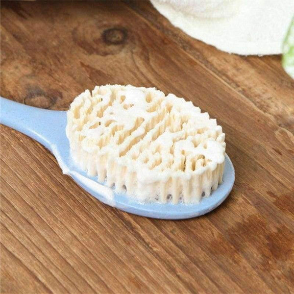 Planet Gates Green Soft Bristle Bath Brushes Skin Massage Shower Rub Back Sponges Scrubbers Bathroom Accessories Supplies Products