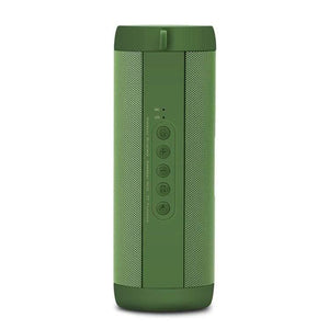 Planet Gates green T2 Wireless Bluetooth Speakers Best Waterproof Portable Outdoor Loudspeaker Mini Column Box Speaker Design For IPhone Xiaomi