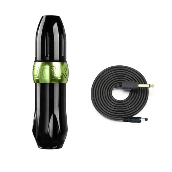 Planet Gates Green Tattoo Pen 2 Tattoo Rotary Pen Professional Permanent Makeup Tattoo Machine for Tattoo Artists And Beginner Tattoo Studio Supplies