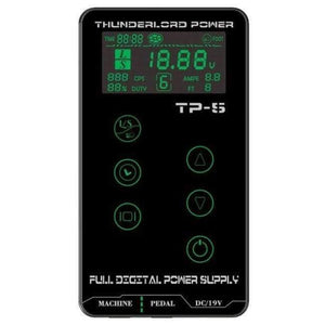 Planet Gates Green Tattoo Power Supply Tatuagem For Tattoo Machines Touch Screen Source TP-5 Digital LCD Makeup Dual Tattoo Power Supplies