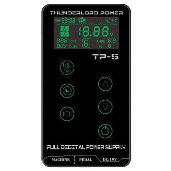 Planet Gates Green Tattoo Power Supply Tatuagem For Tattoo Machines Touch Screen Source TP-5 Digital LCD Makeup Dual Tattoo Power Supplies